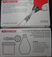 Rapidograph Cleaning System 